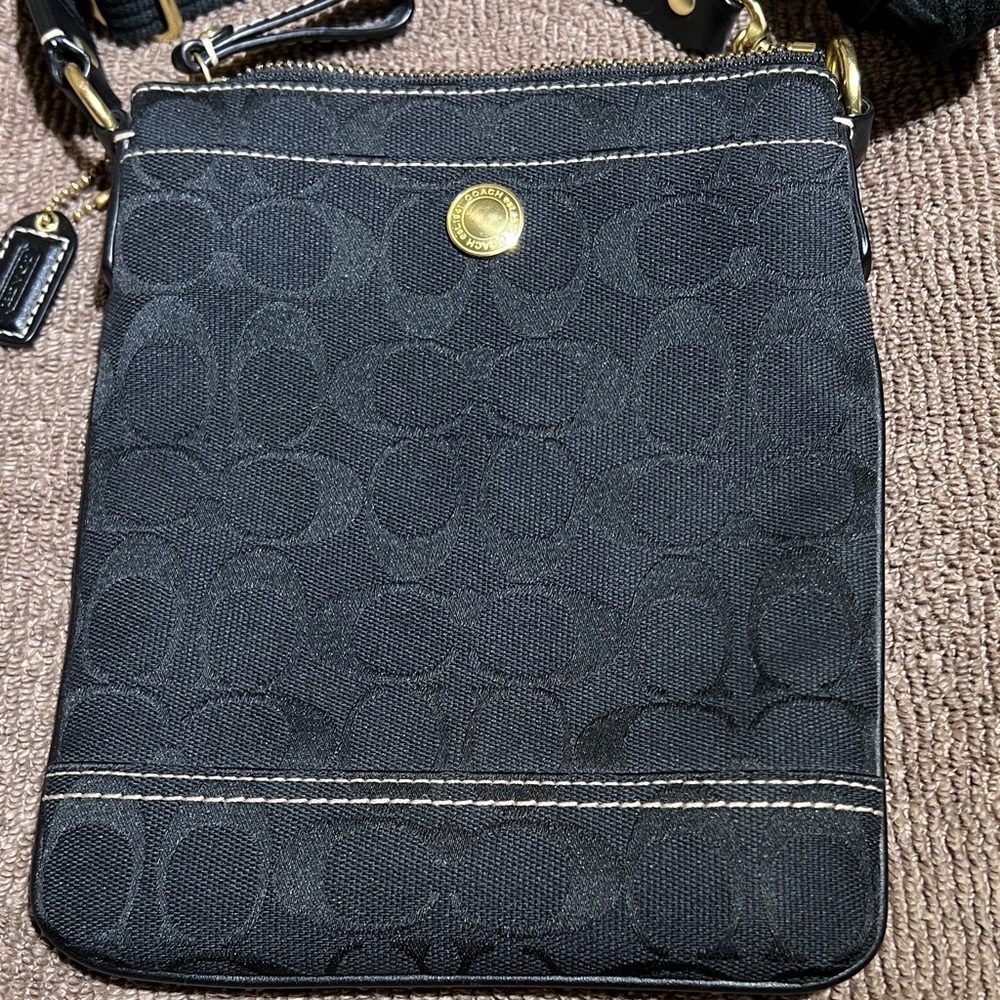 Coach Black Crossbody Bag - Picture 2 of 10